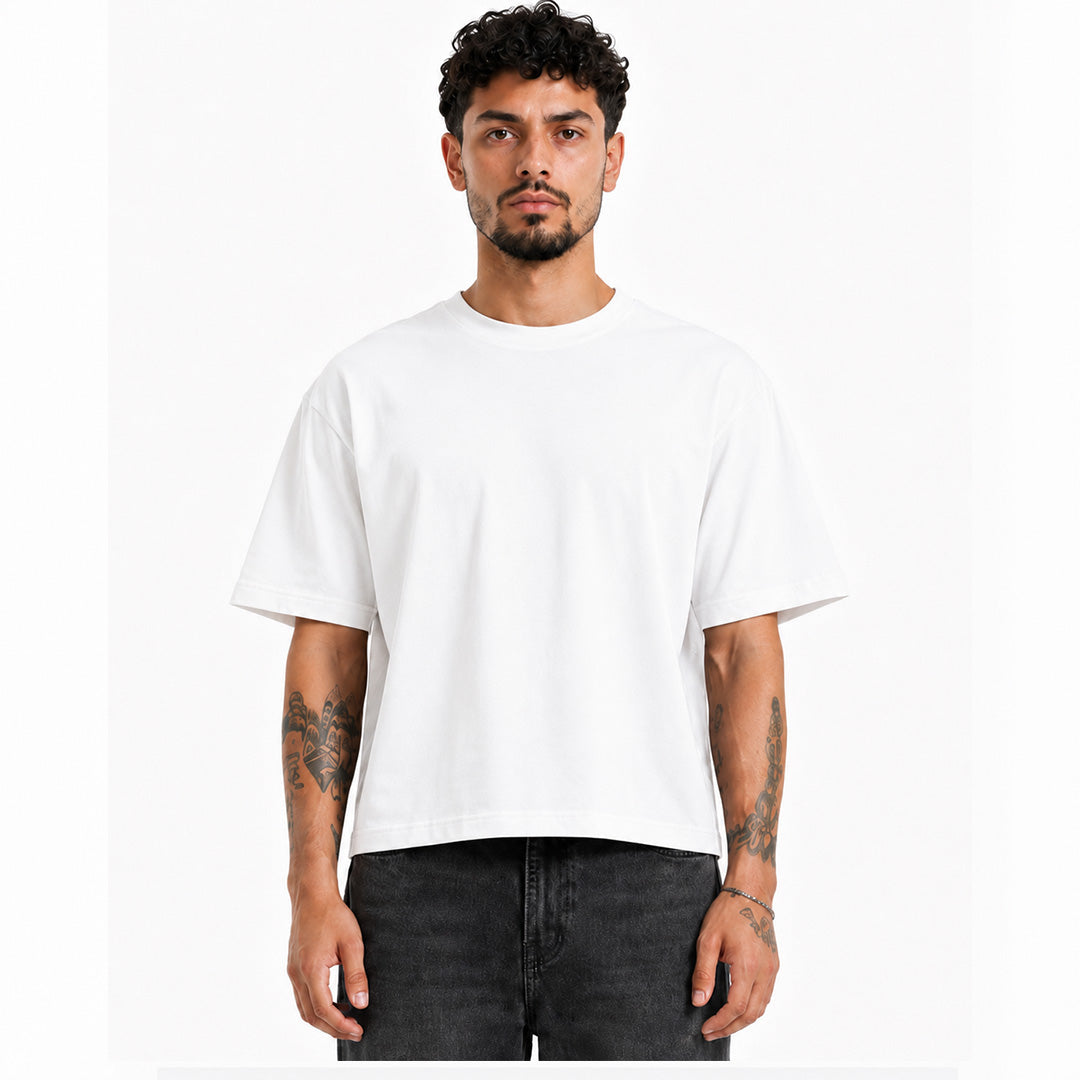 Everyday Boxy Tee - White