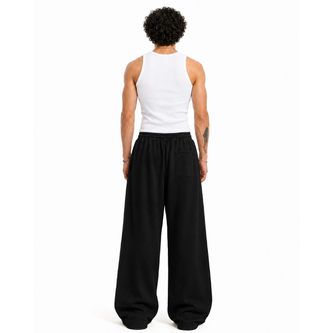 Everyday Wide-Leg Pants - Black