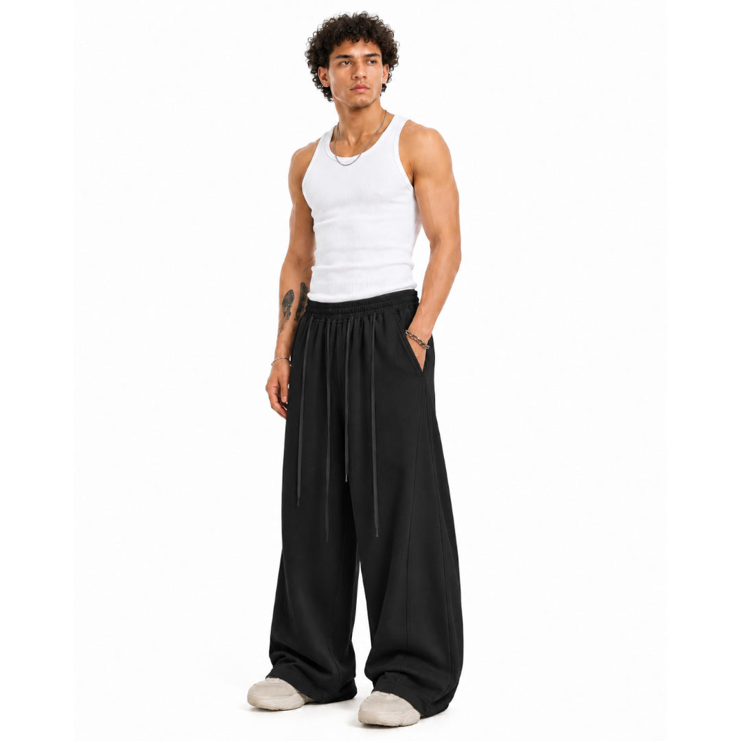Everyday Wide-Leg Pants - Black