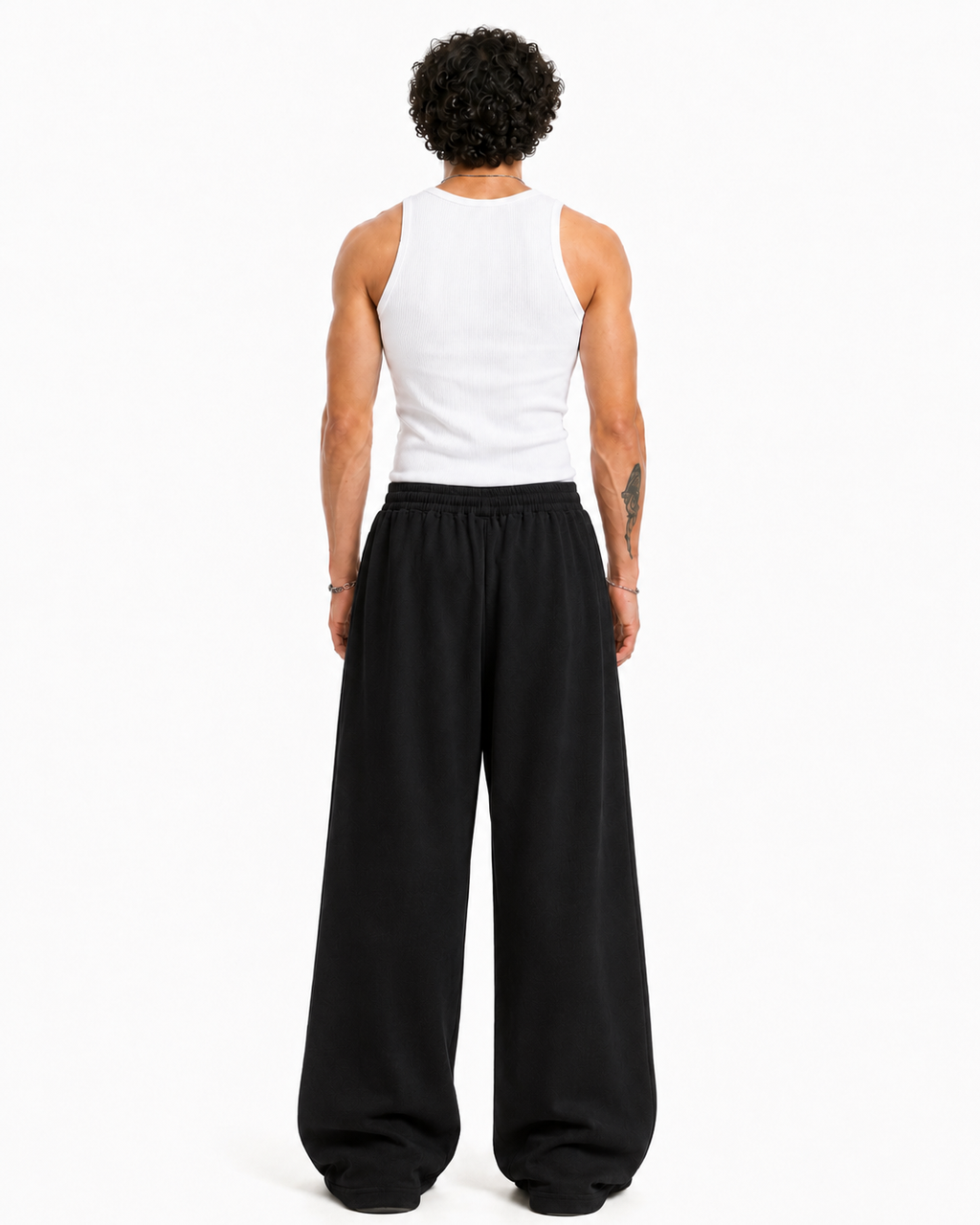 Everyday Wide-Leg Pants - Black