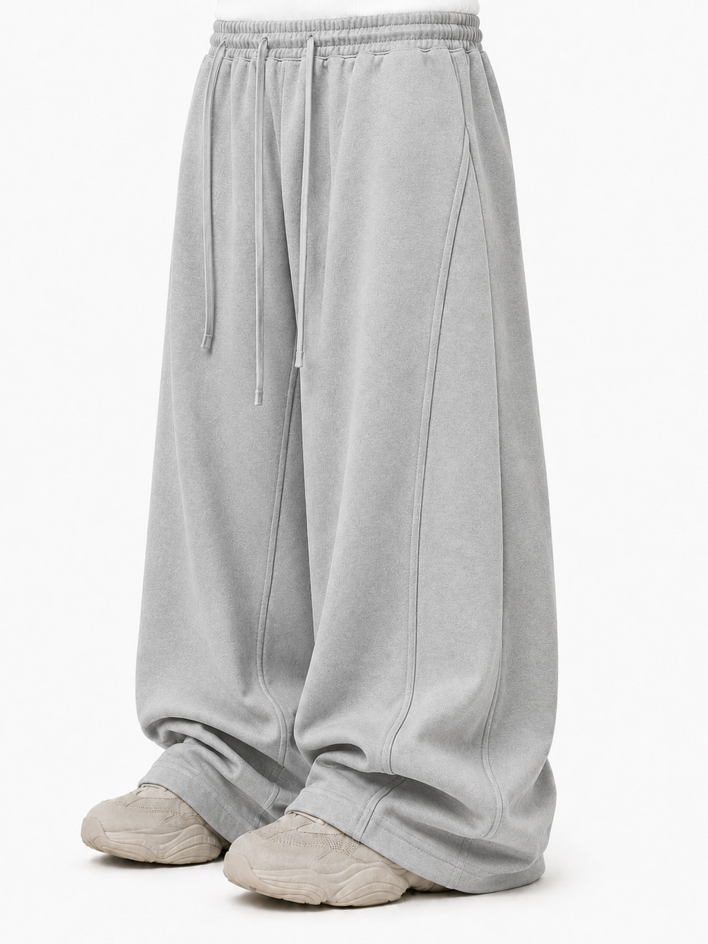 Everyday Wide-Leg Pants - Grey