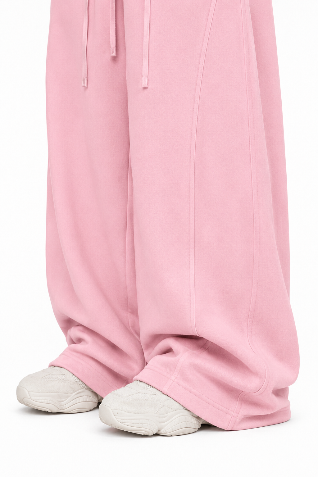 Everyday Wide-Leg Pants - Pink