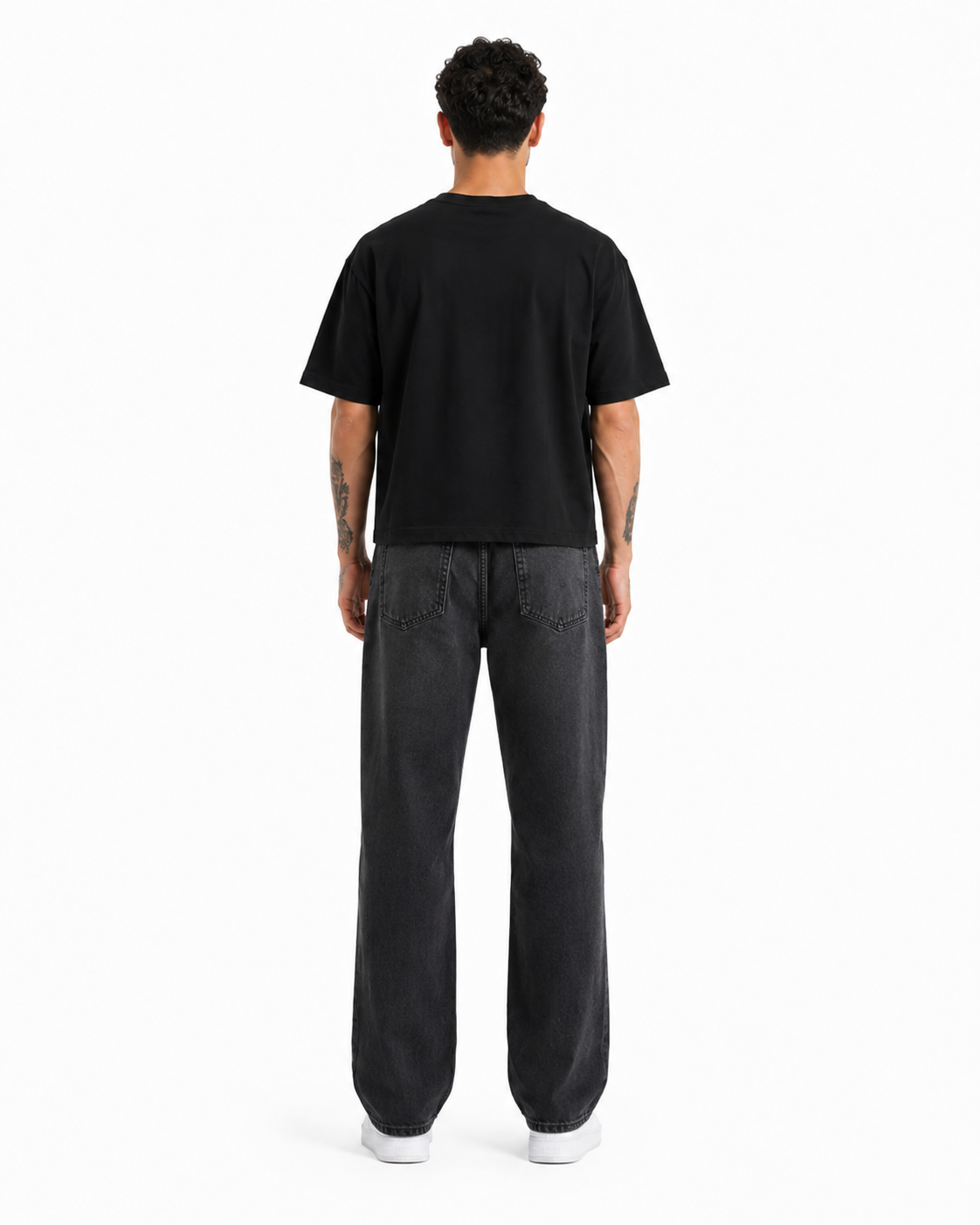 Everyday Boxy Tee - Black
