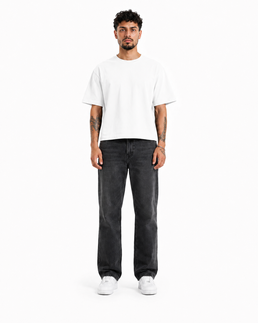 Everyday Boxy Tee - White