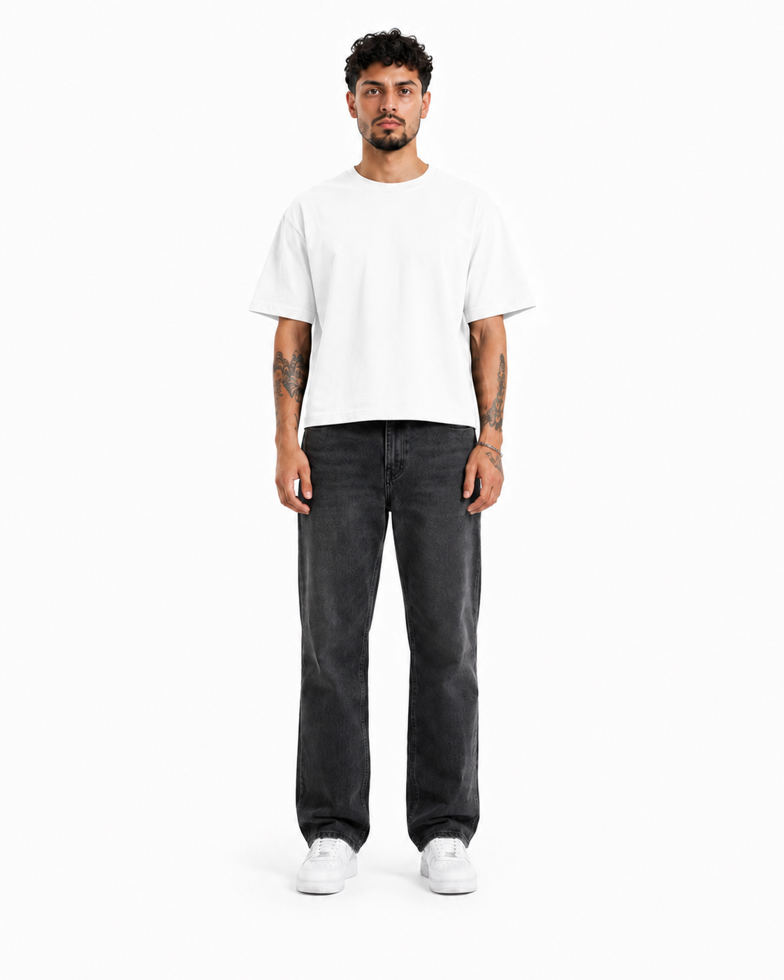 Everyday Boxy Tee - White