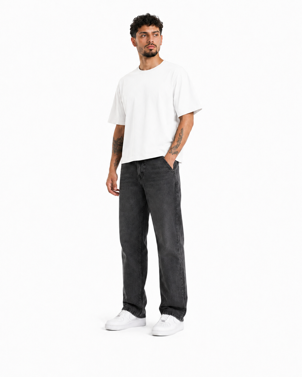 Everyday Boxy Tee - White