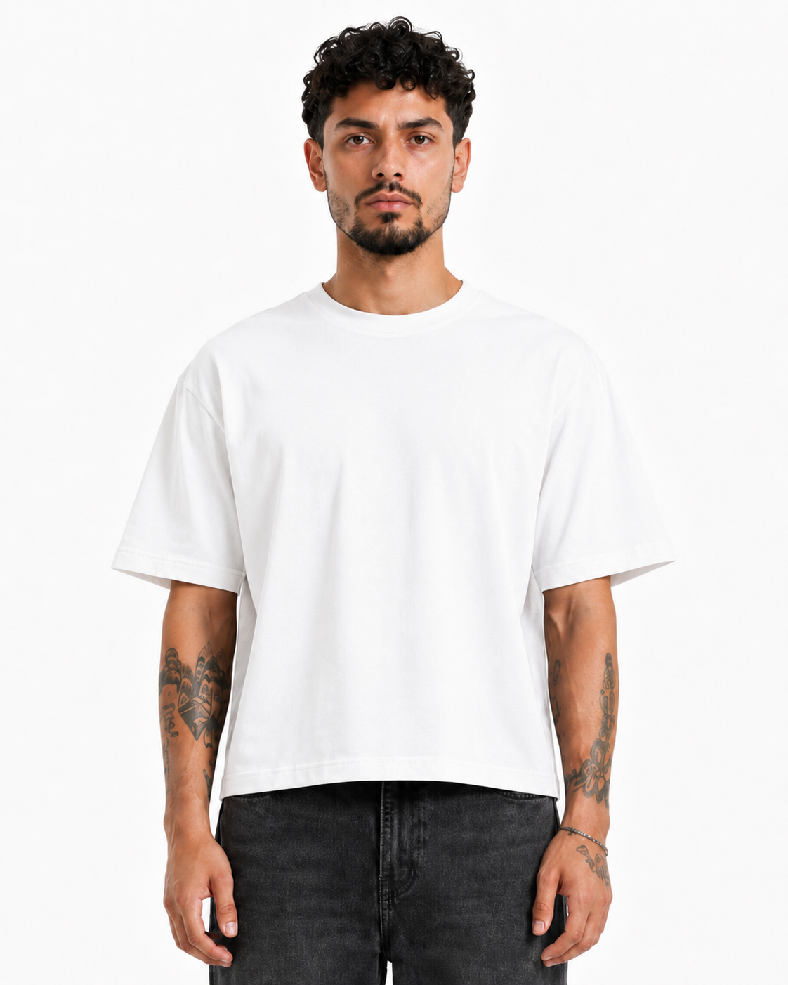 Everyday Boxy Tee - White