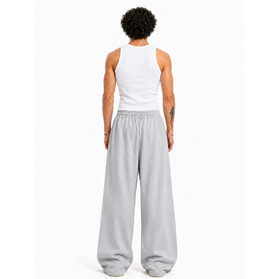 Everyday Wide-Leg Pants - Grey