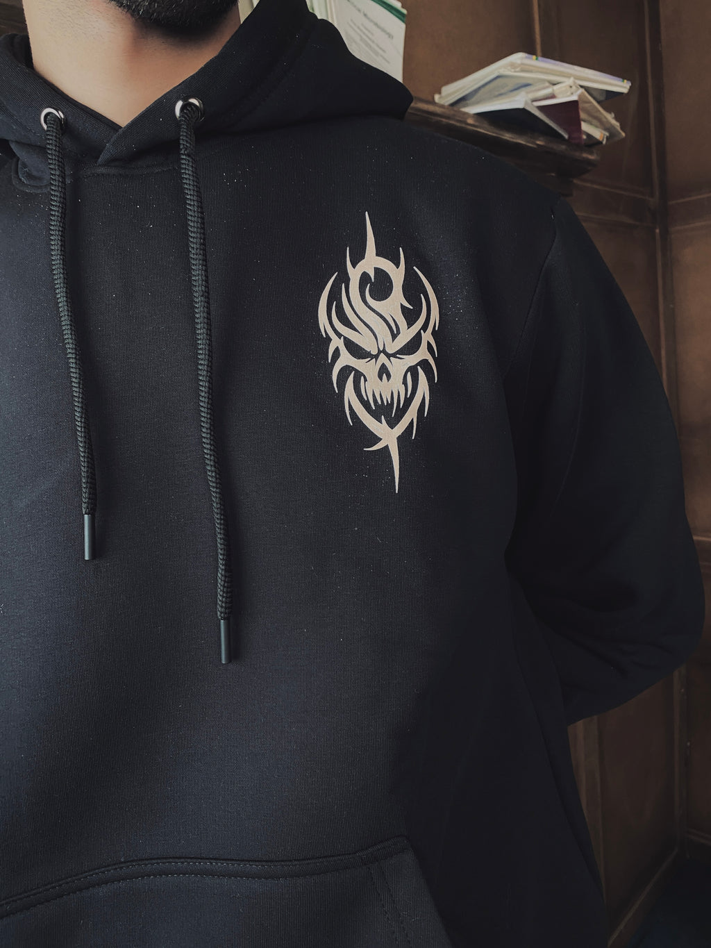 Ski Mask Hoodie - Black