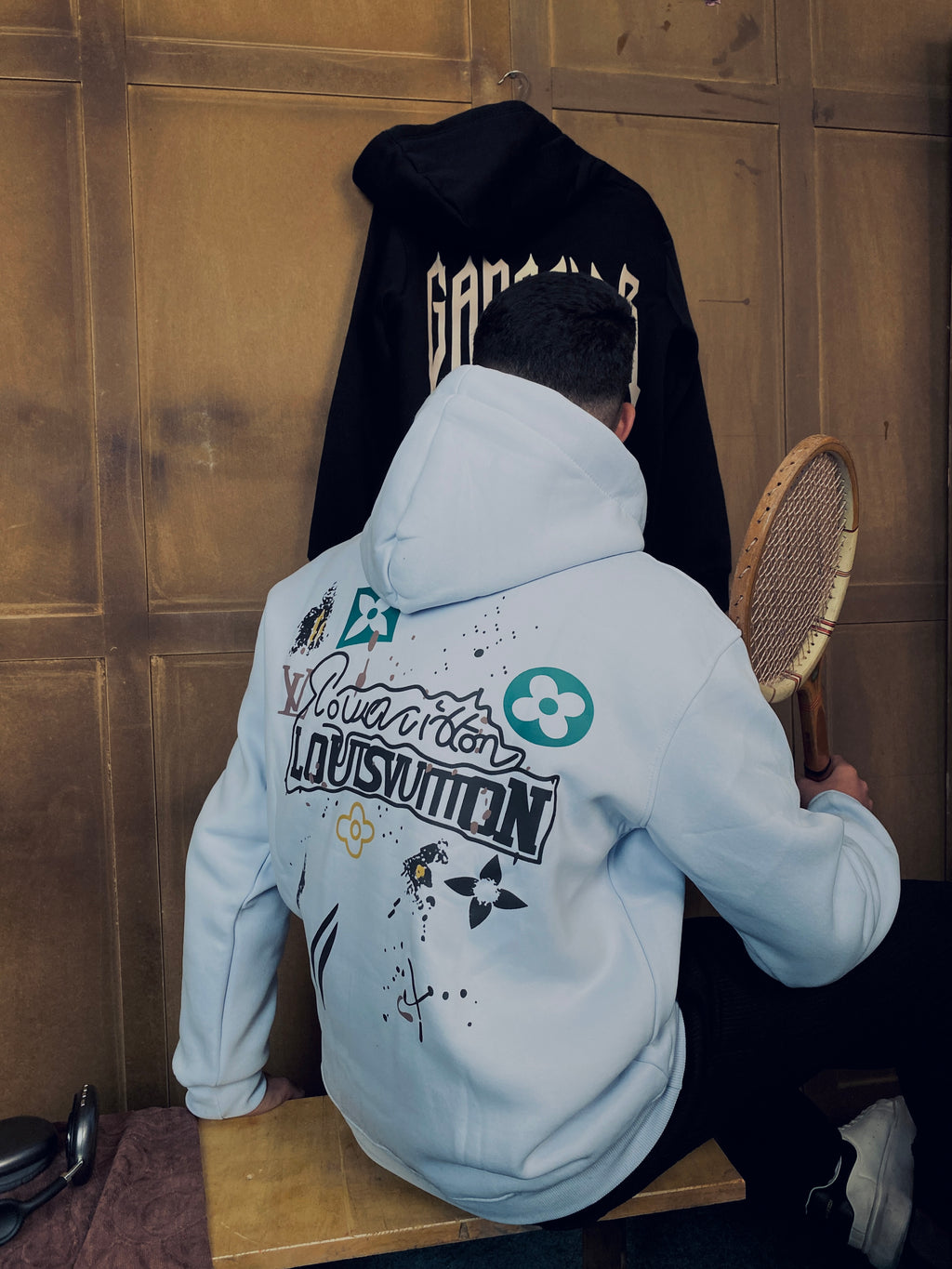 LV Graffiti Hoodie