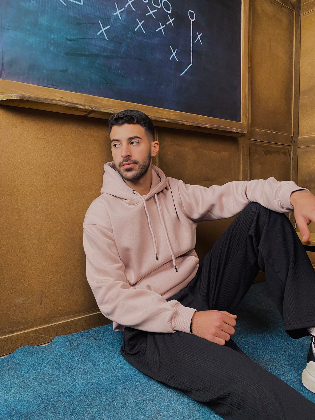 Oversized Hoodie pinky