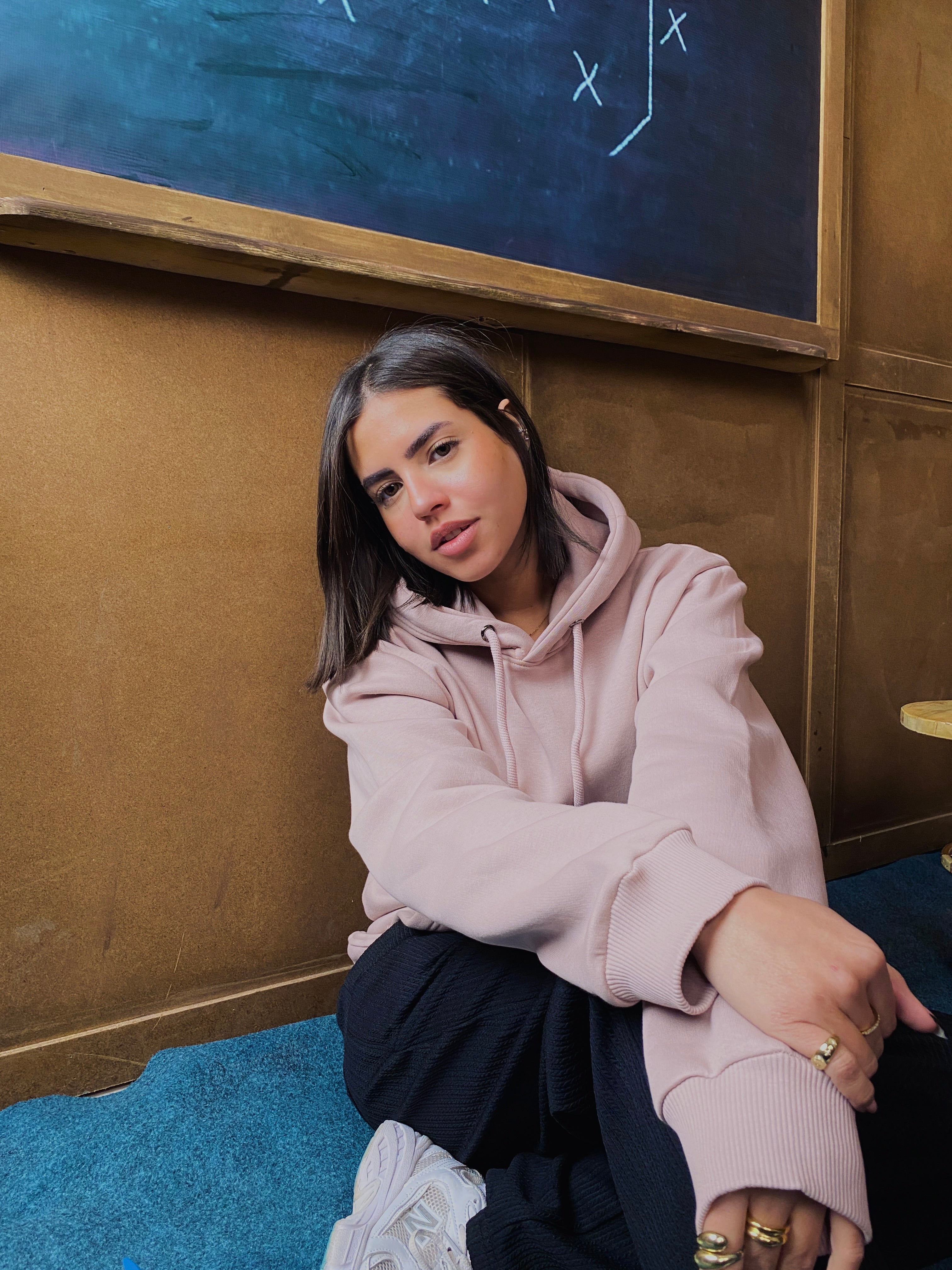 Oversized Hoodie pinky