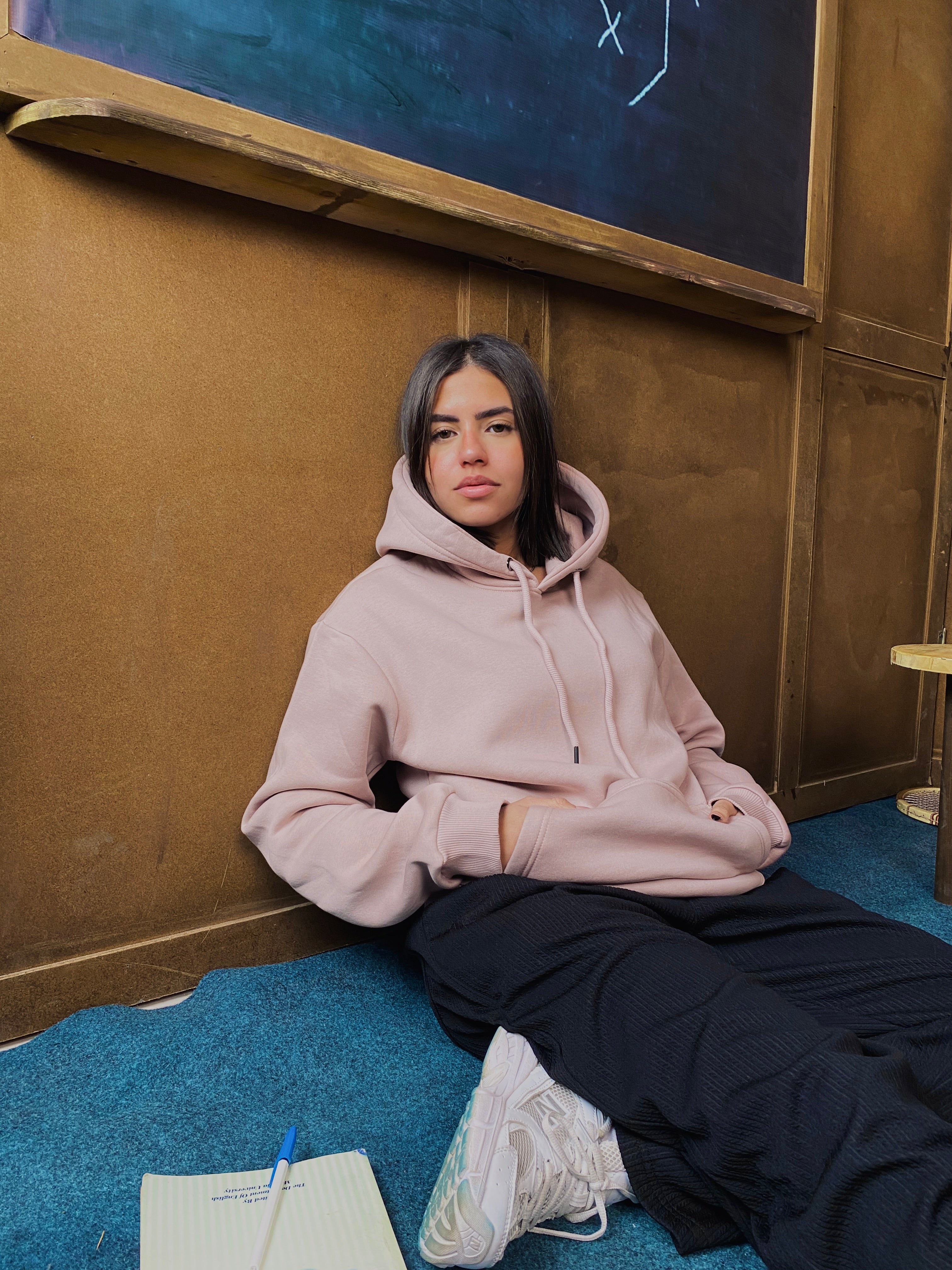Oversized Hoodie pinky