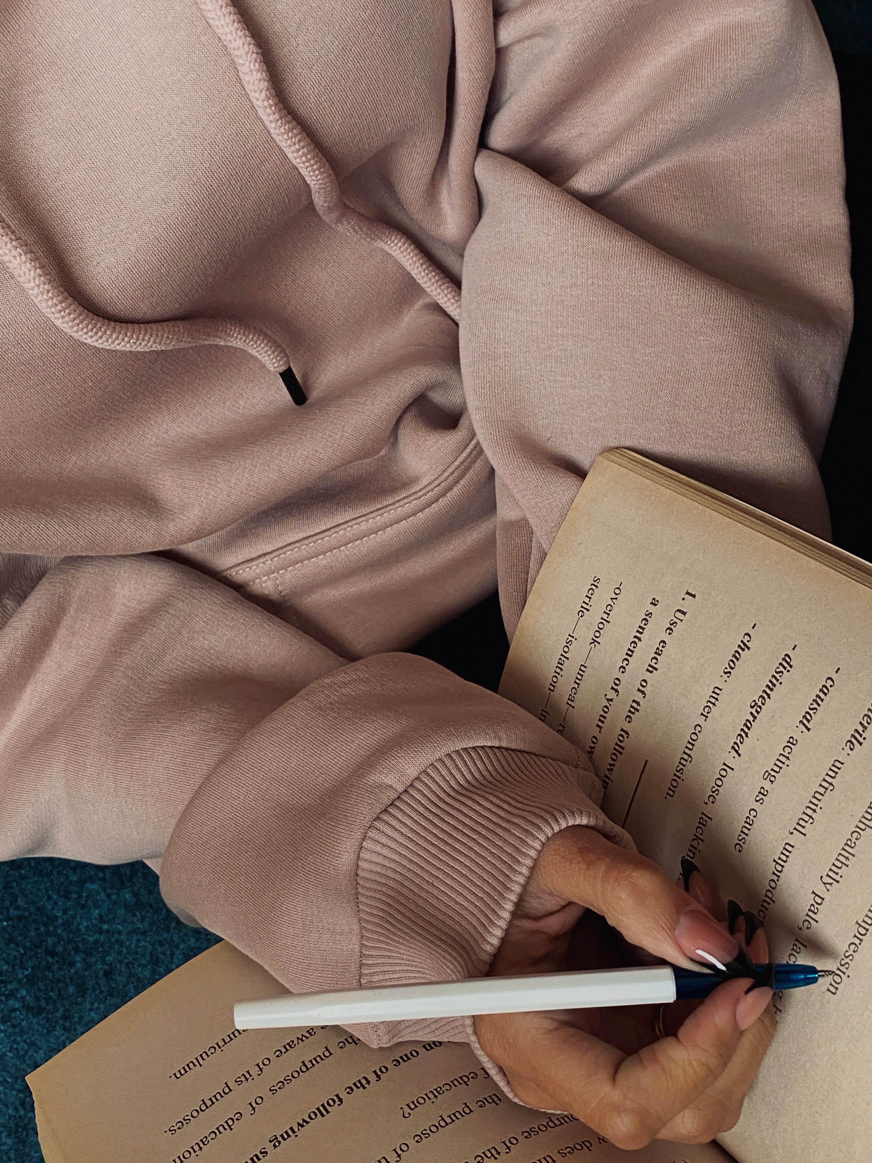 Oversized Hoodie pinky