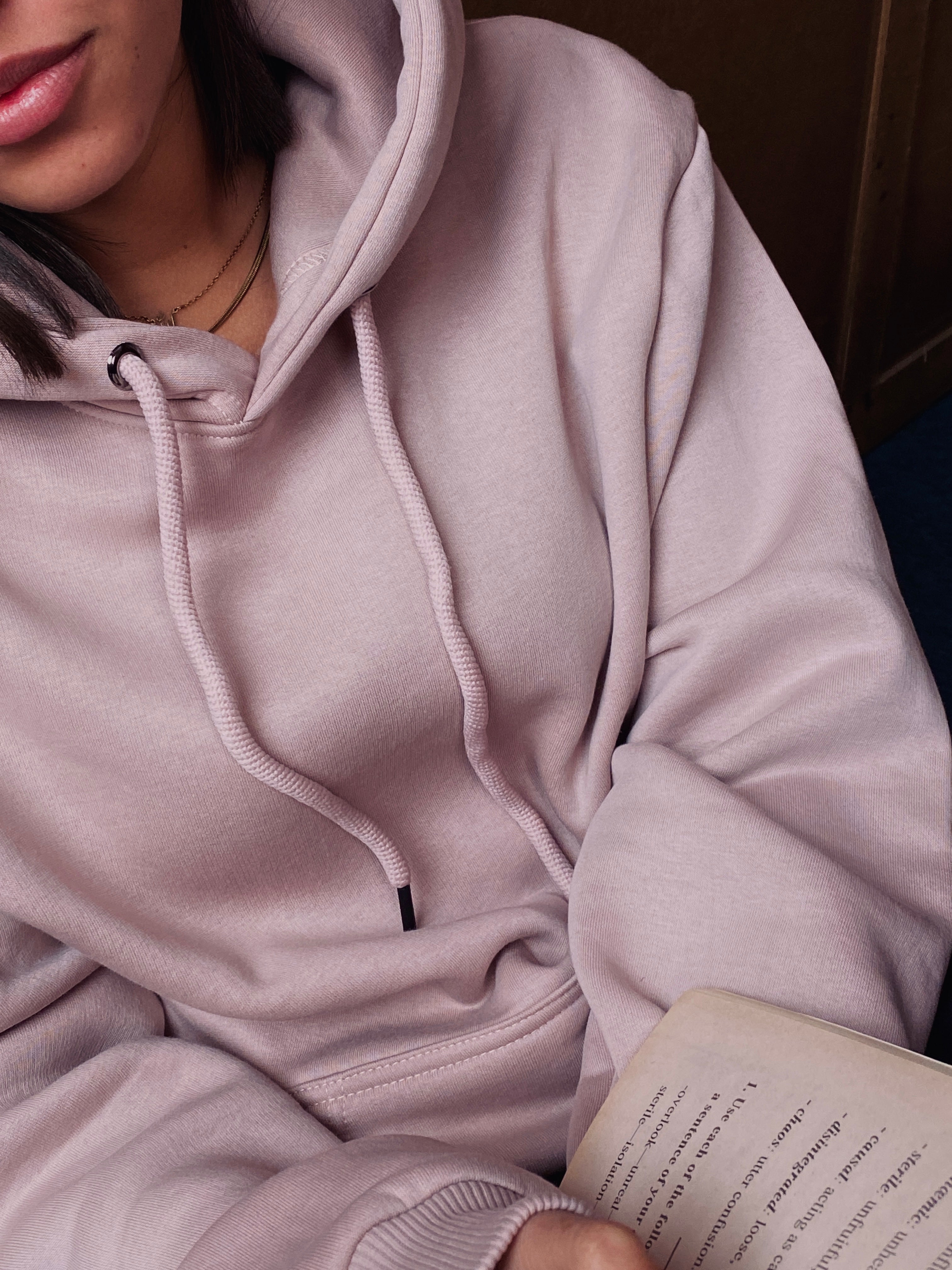 Oversized Hoodie pinky
