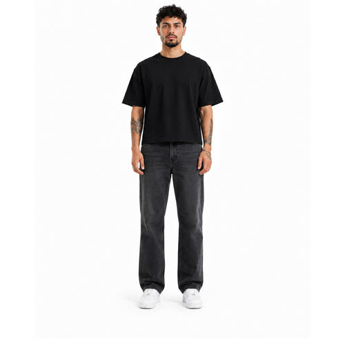 Everyday Boxy Tee - Black