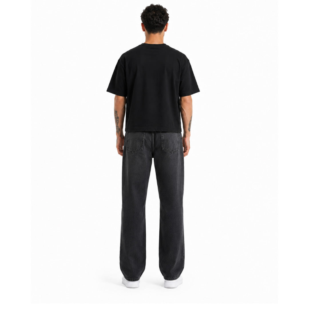 Everyday Boxy Tee - Black