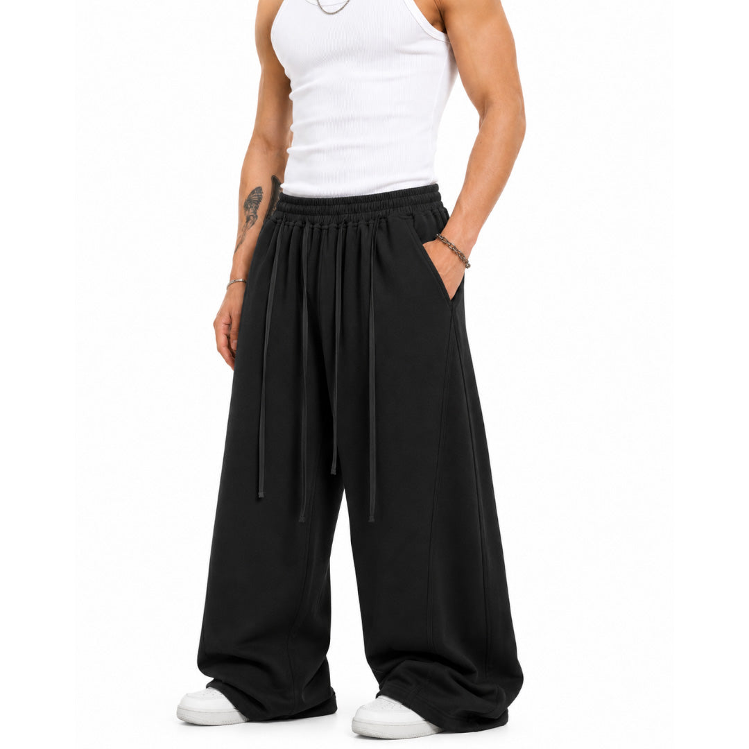 Everyday Wide-Leg Pants - Black